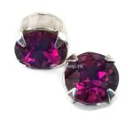 Chaton Montees 53203 ss 29 082 Silver Amethyst (082 204)